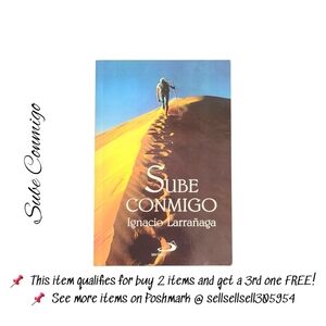 📌 *Book - Sube Conmigo - Ignacio Larrañaga - Paperback - Excellent Condition